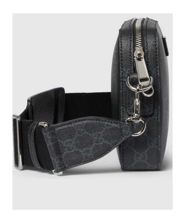 Gucci Small Gg Crossbody Bag With Tag In Black