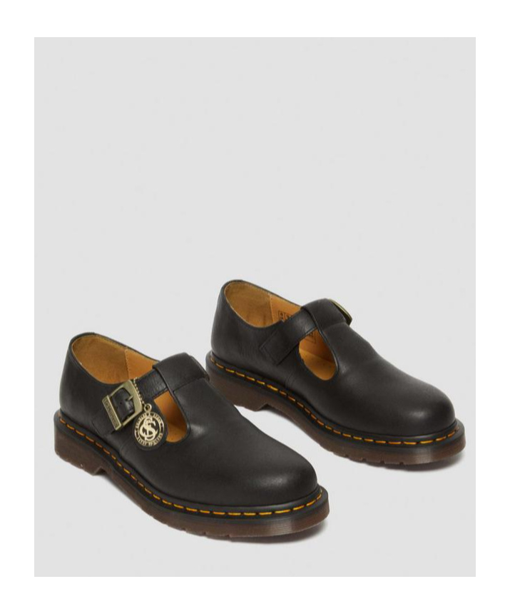 DR. MARTENS' T-BAR REGENCY LEATHER MARY JANE SHOES