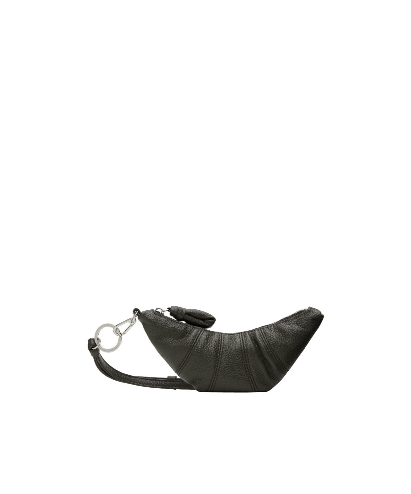Lemaire Cross-body Croissant Coin Purse In Black