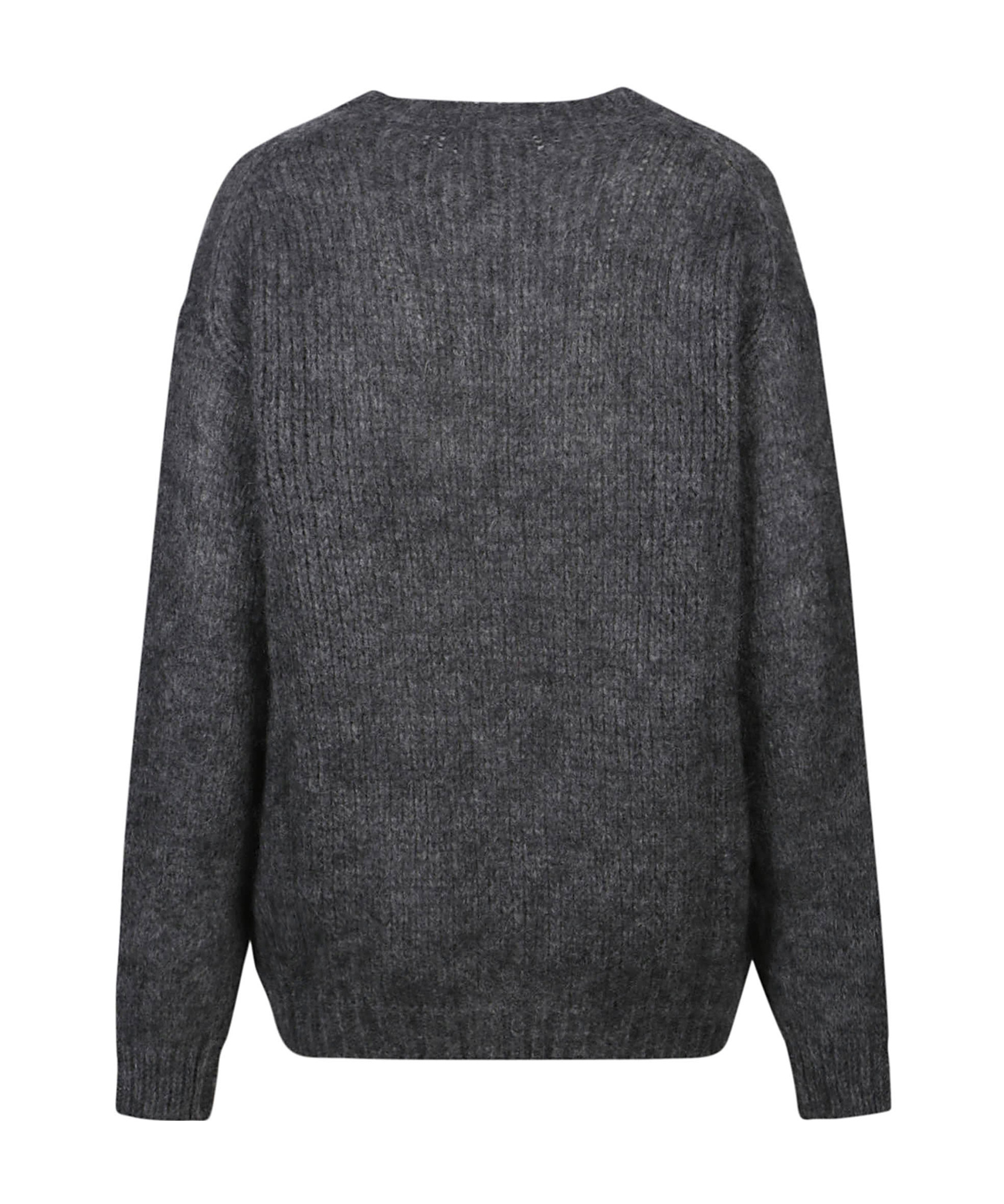 P.a.r.o.s.h Long-sleeved Sweater In Black