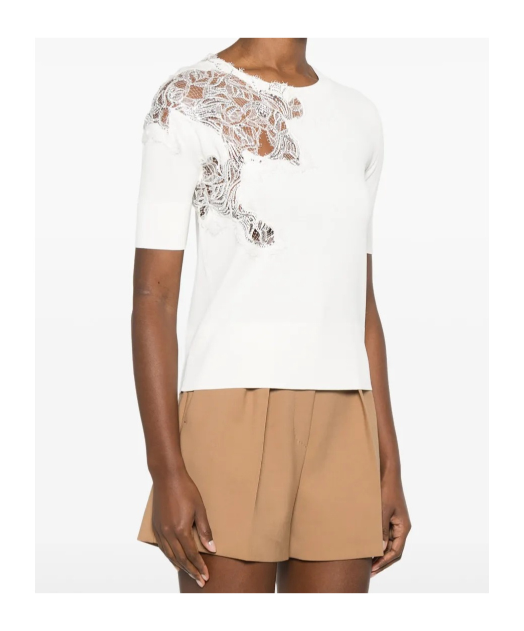Ermanno Scervino Crystal-embellished T-shirt