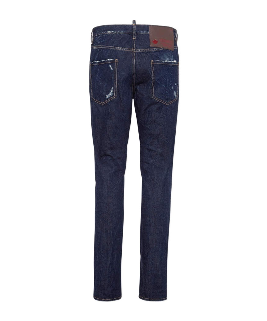 Dsquared2 Dark Rinse Wash Cool Guy Jeans In Black