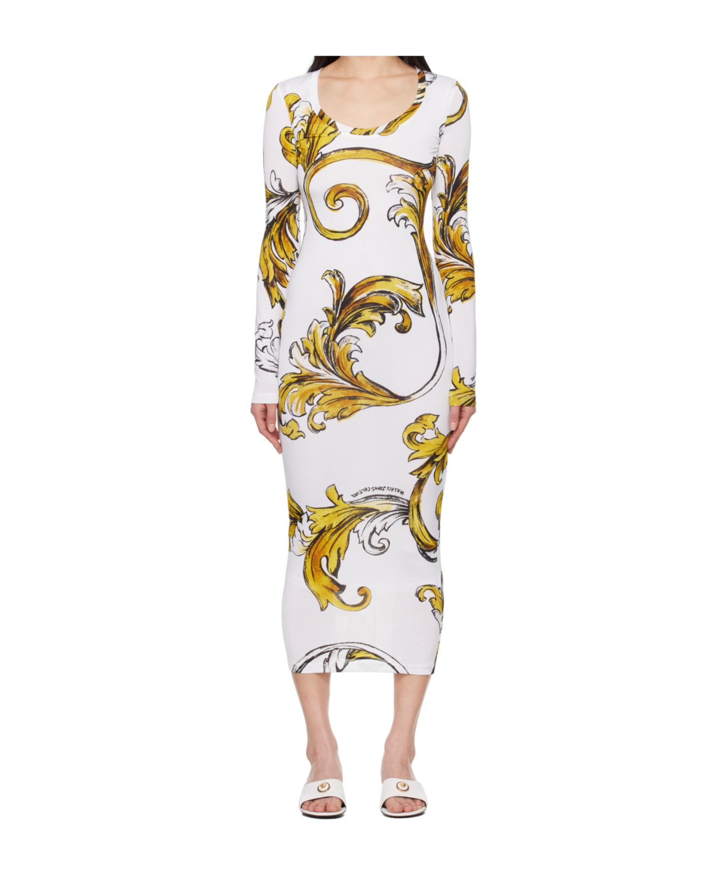 VERSACE LONG SLEEVE DRESS