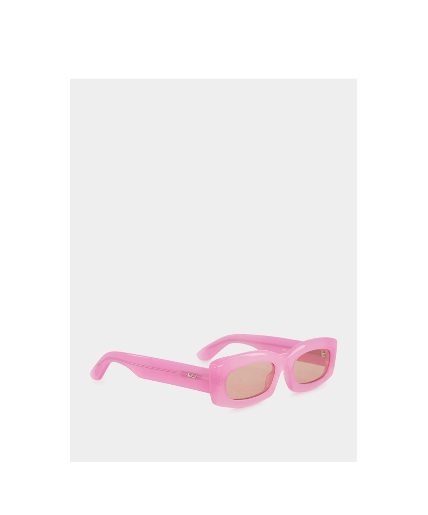 Retrosuperfuture Zaga Rectangular-frame Sunglasses In Pink