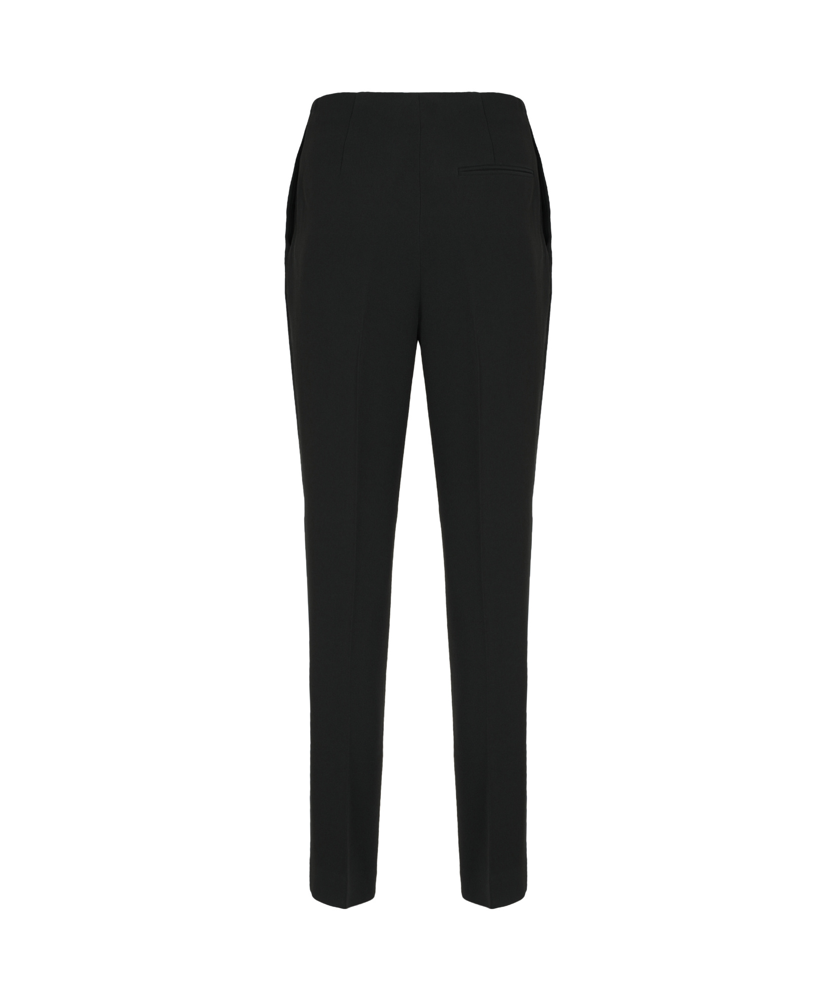 Alberta Ferretti Alberta Ferreti Tailored Trousers In Stretch Fabric In Black
