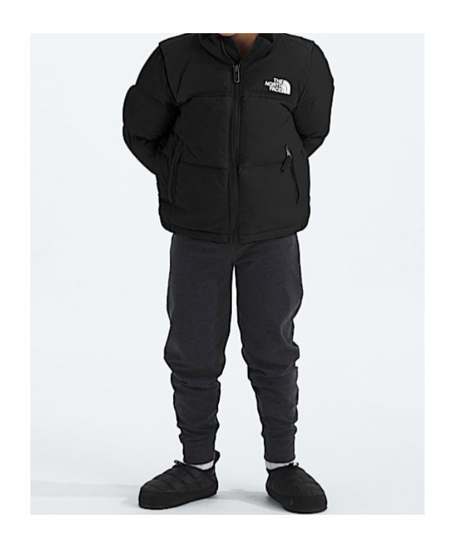 The North Face Kids 1996 Retro Nuptse Jacket In Black