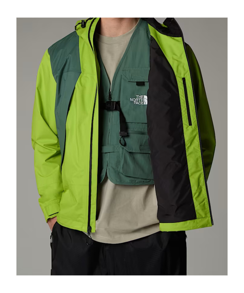 The North Face Barr Lake Hooded Zip-up Jacket In Meadow Grass-duck Green