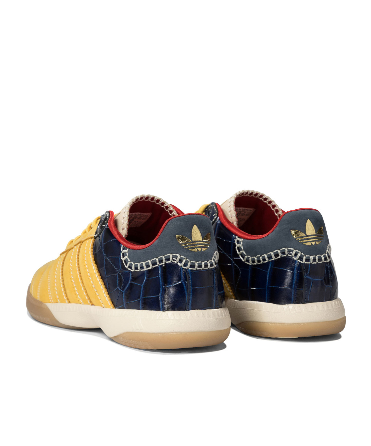 Adidas Originals Adidas Mn Samba Suede Sneakers Fade Yellow Gold In Yellow