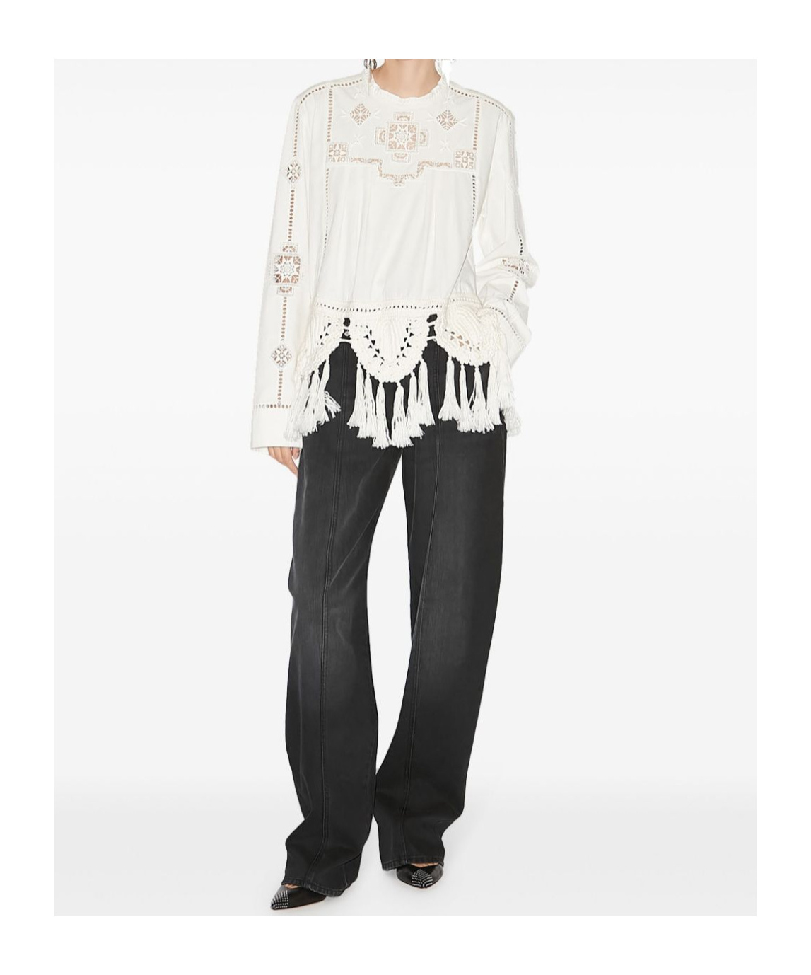 Isabel Marant Severine Blouse In White