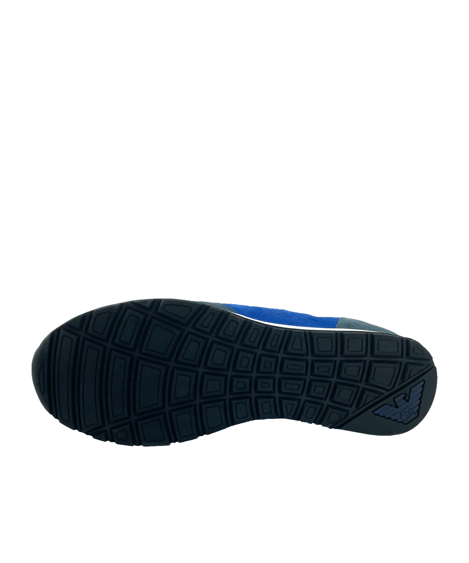 Emporio Armani Mesh Eagle Sneakers In Multicolor