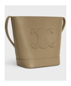 Celine Logo Skew Across The Package In Brown