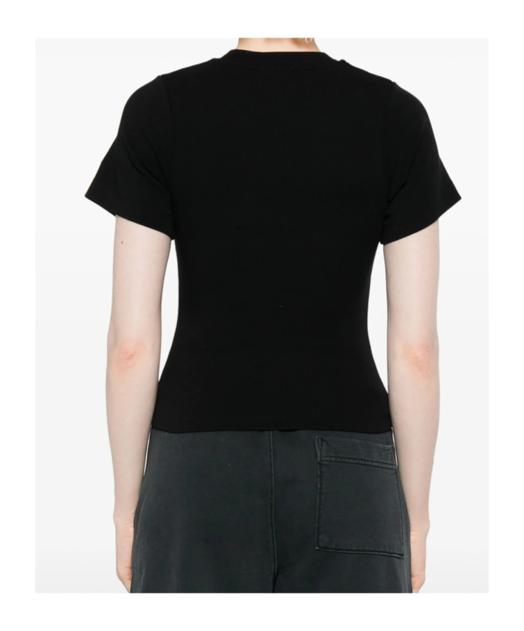 Axel Arigato Crew Neck T-shirt In Black