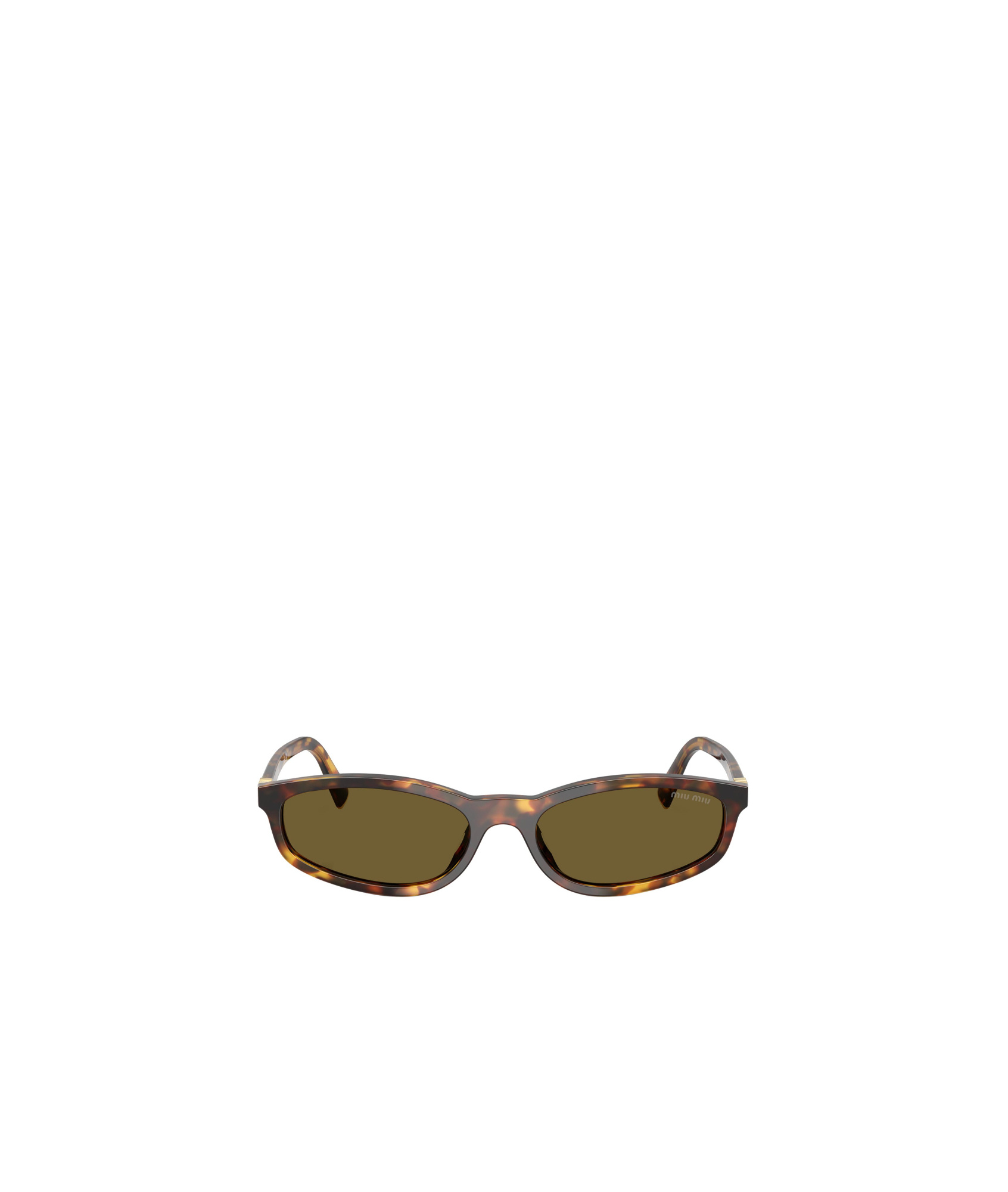 Miu Miu Full Frame Sunglasses In Green