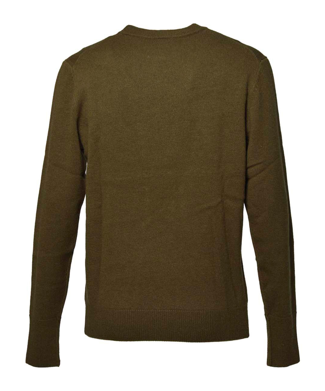 Shop Aspesi Crew Neck Long Sleeve Sweater
