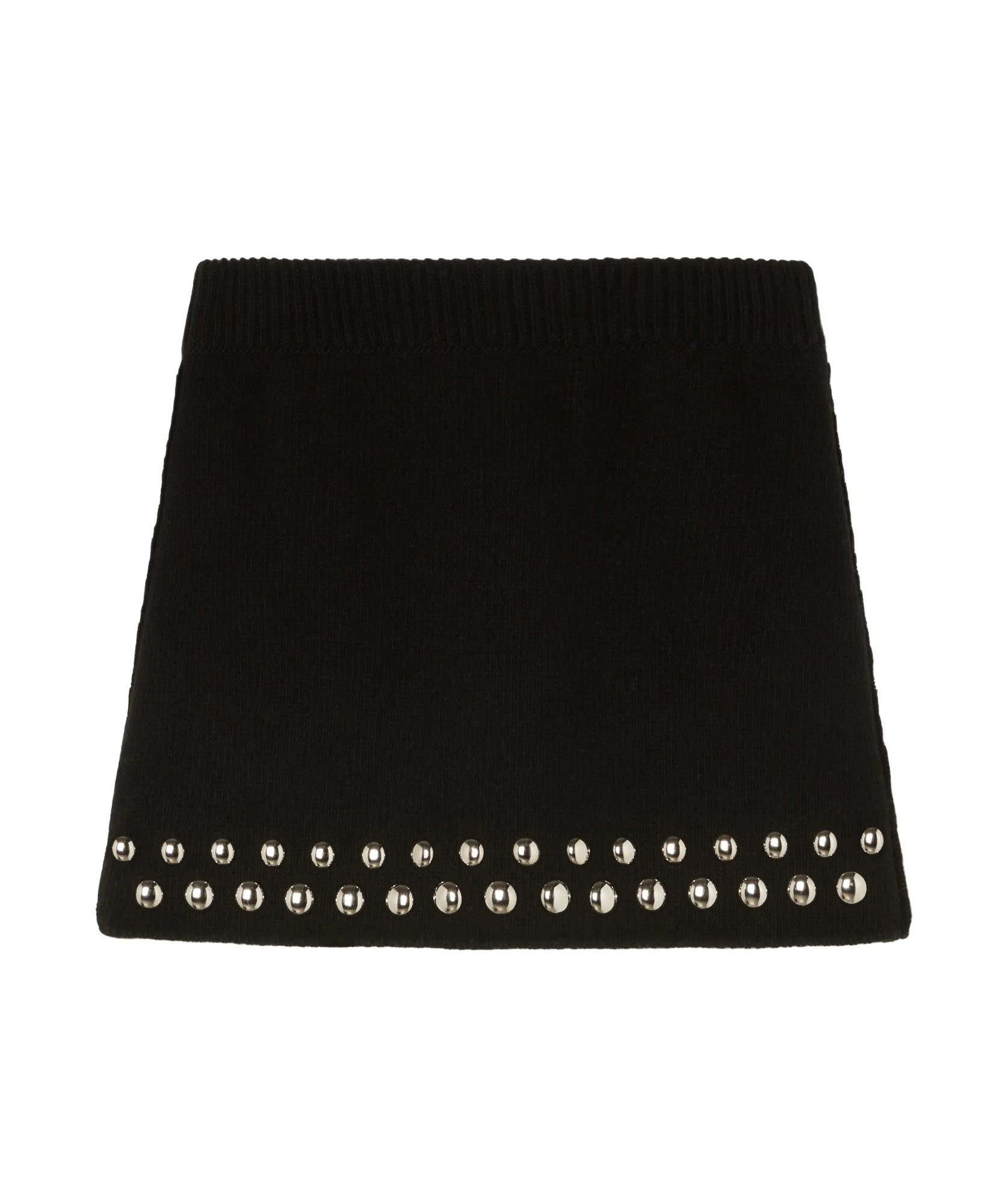 Alanui Studded Mini Skirt Love And Studs In Black