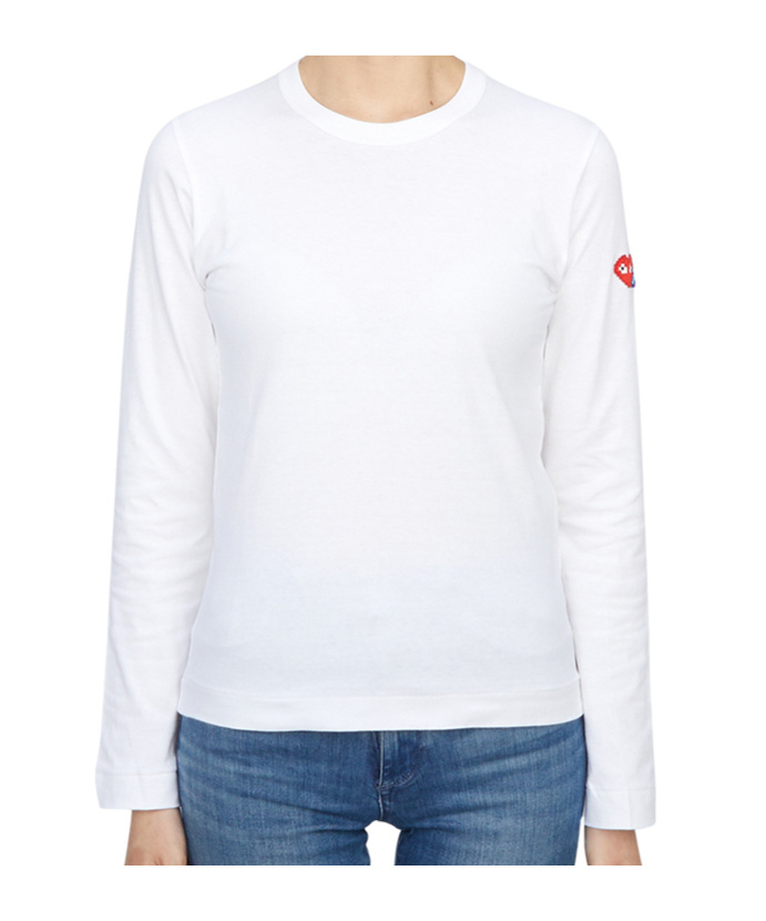 Comme Des Garçons Logo-patch Long-sleeve T-shirt