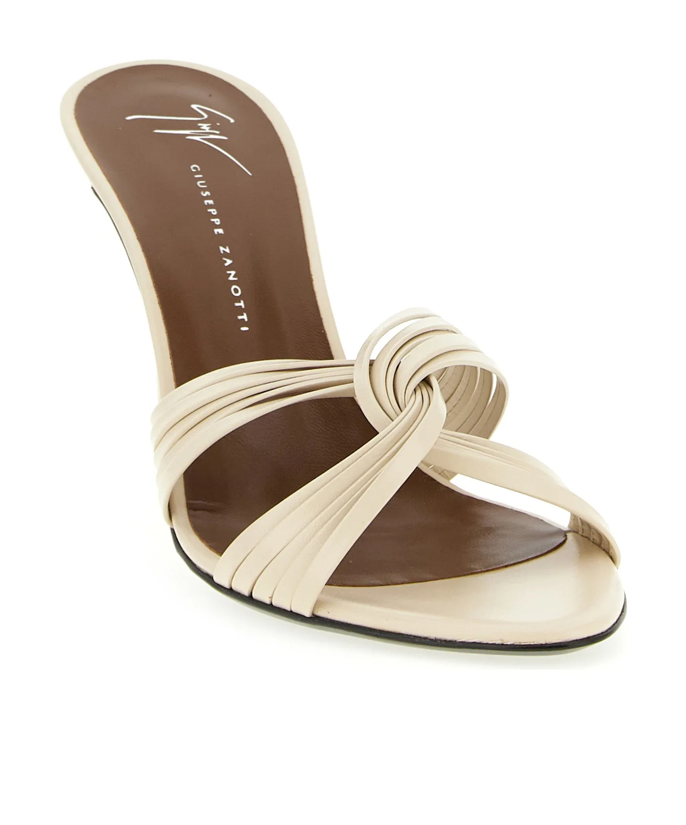 Giuseppe Zanotti Clandestino Sandals Knotted Strap Open Toe In Multi