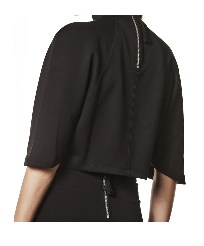 Thom Krom Top A Collo Alto W Ts 575 In Black