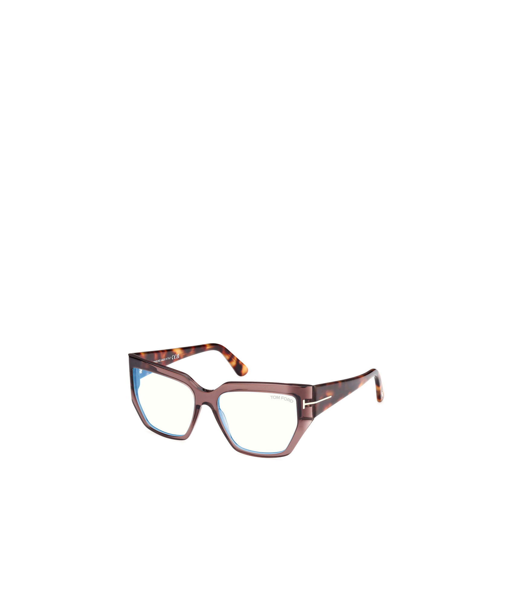 Tom Ford Geometrically Framed Flat Mirror In White