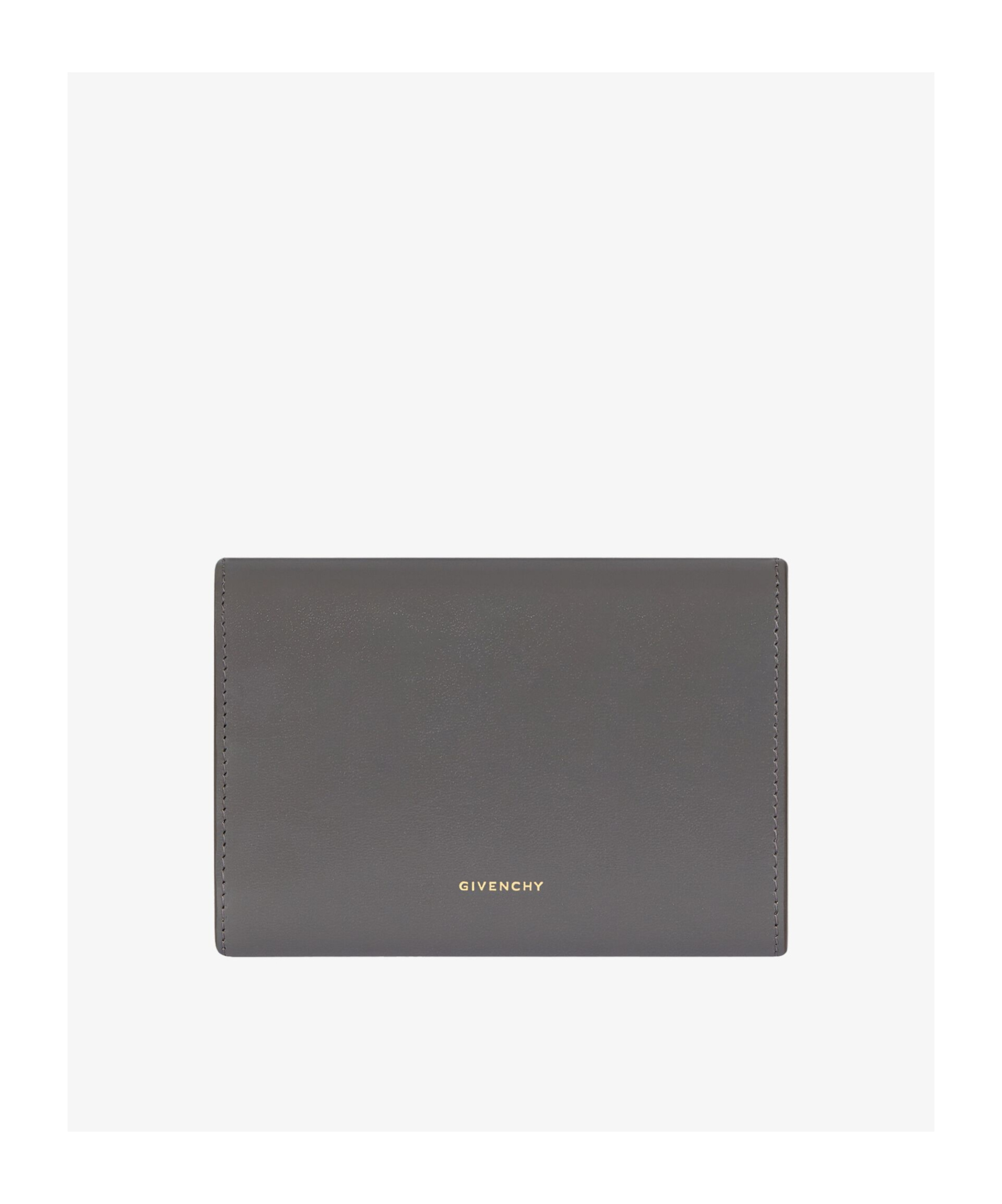 Givenchy Leather 4g Liquid Wallet In Black
