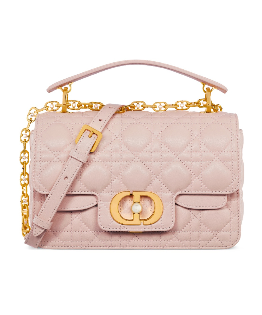 Dior Small Flip Shoulder Bag In Pink