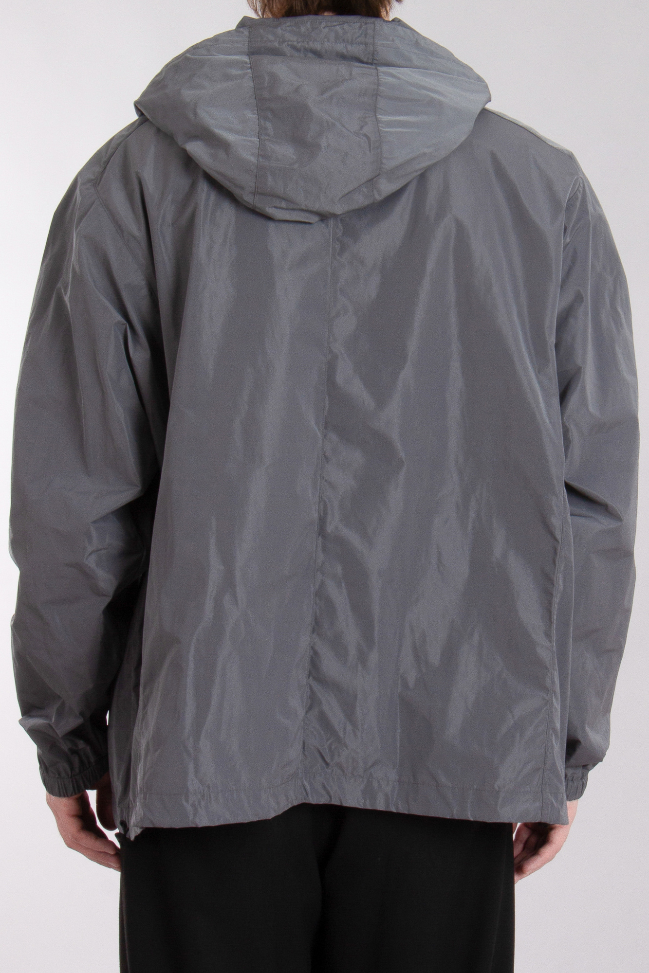 Dsquared2 Technical Fabric Urban Windbreaker In Gray