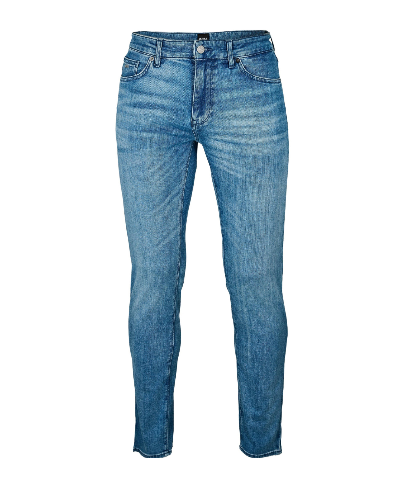 Hugo Boss Lightblue Wash Denim Jeans In Blue