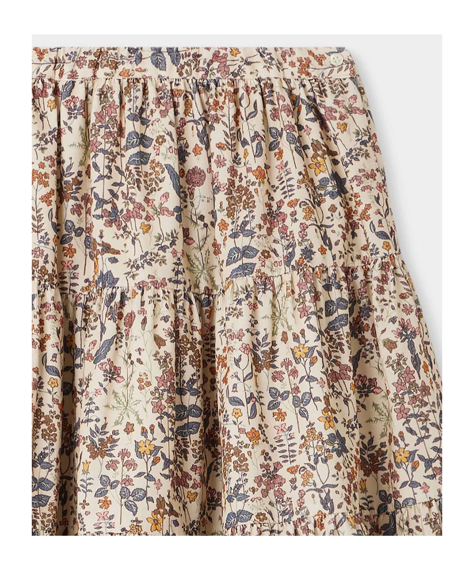 Bonpoint Printed Skirt In Nude