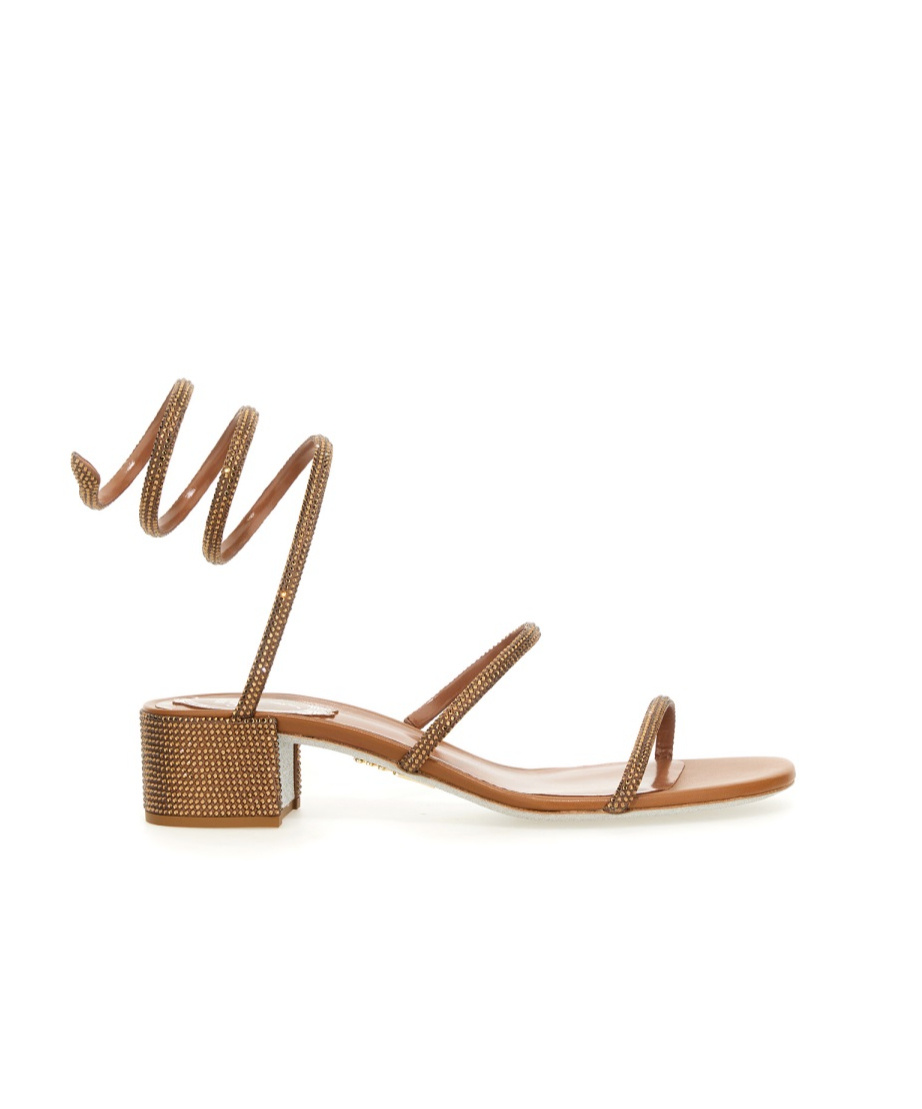 René Caovilla Sandals In Brown