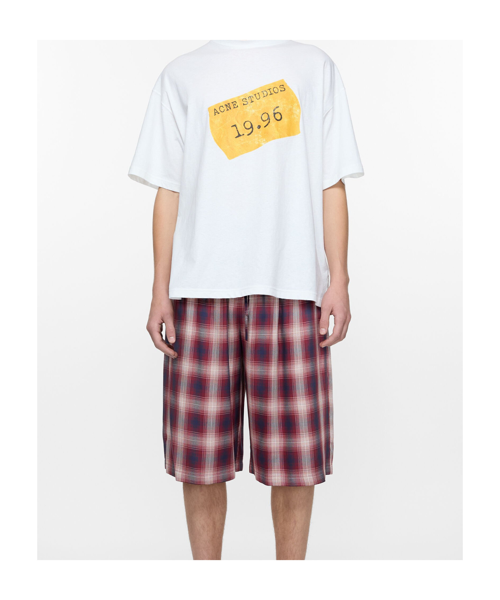 Acne Studios Plaid Shorts