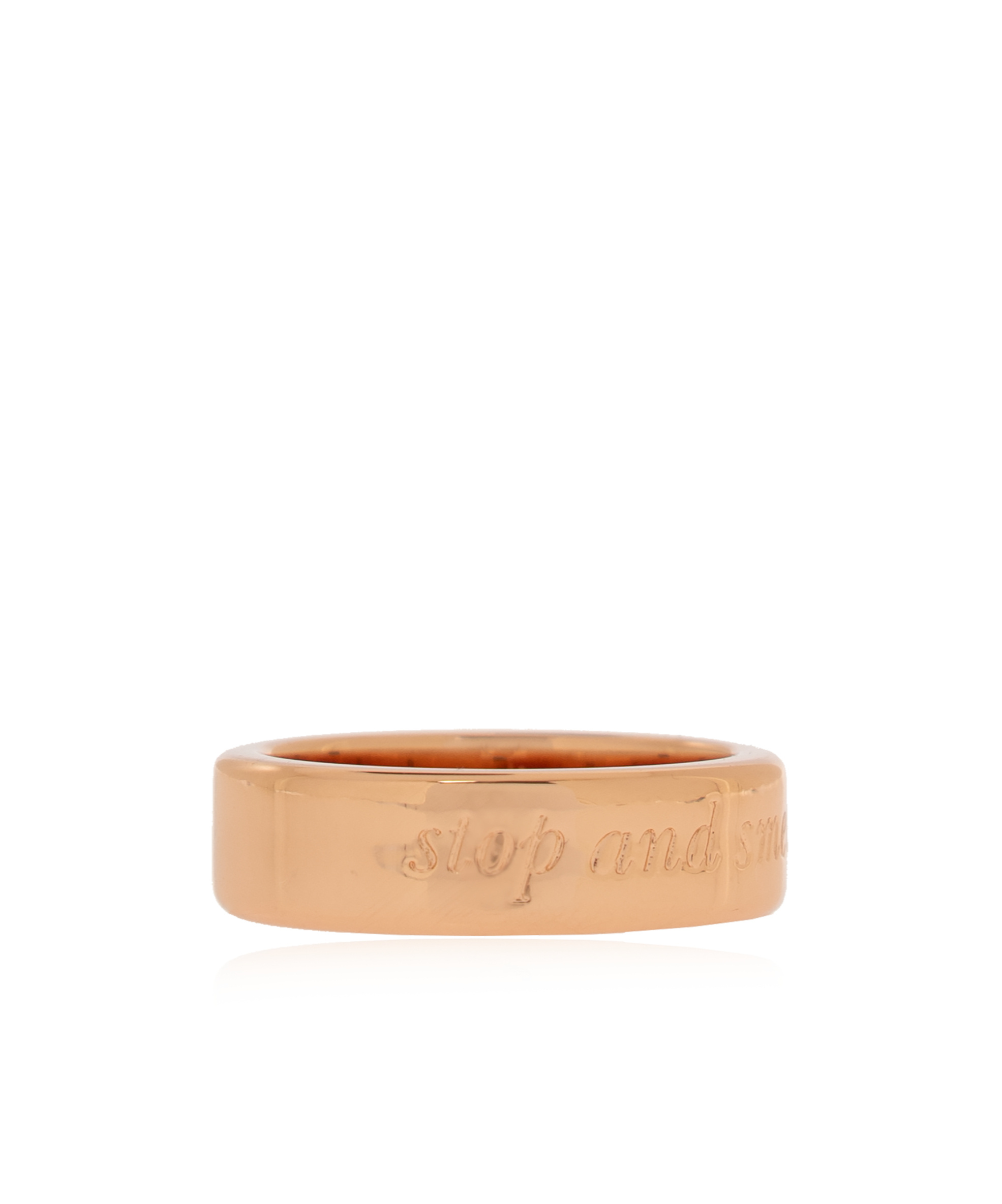 Kate Spade Logo Ring In Yellow