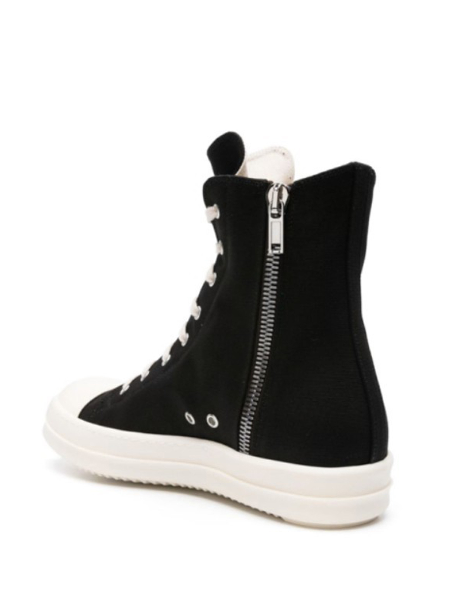 Rick Owens Drkshdw Lace-up High-top Sneakers In Black