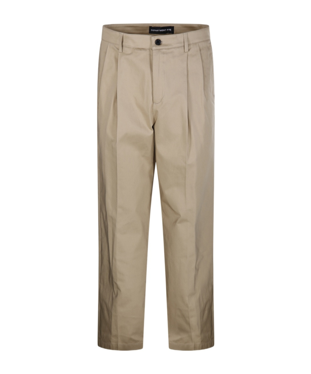 Department Five Belt Loops Slacks In Sand