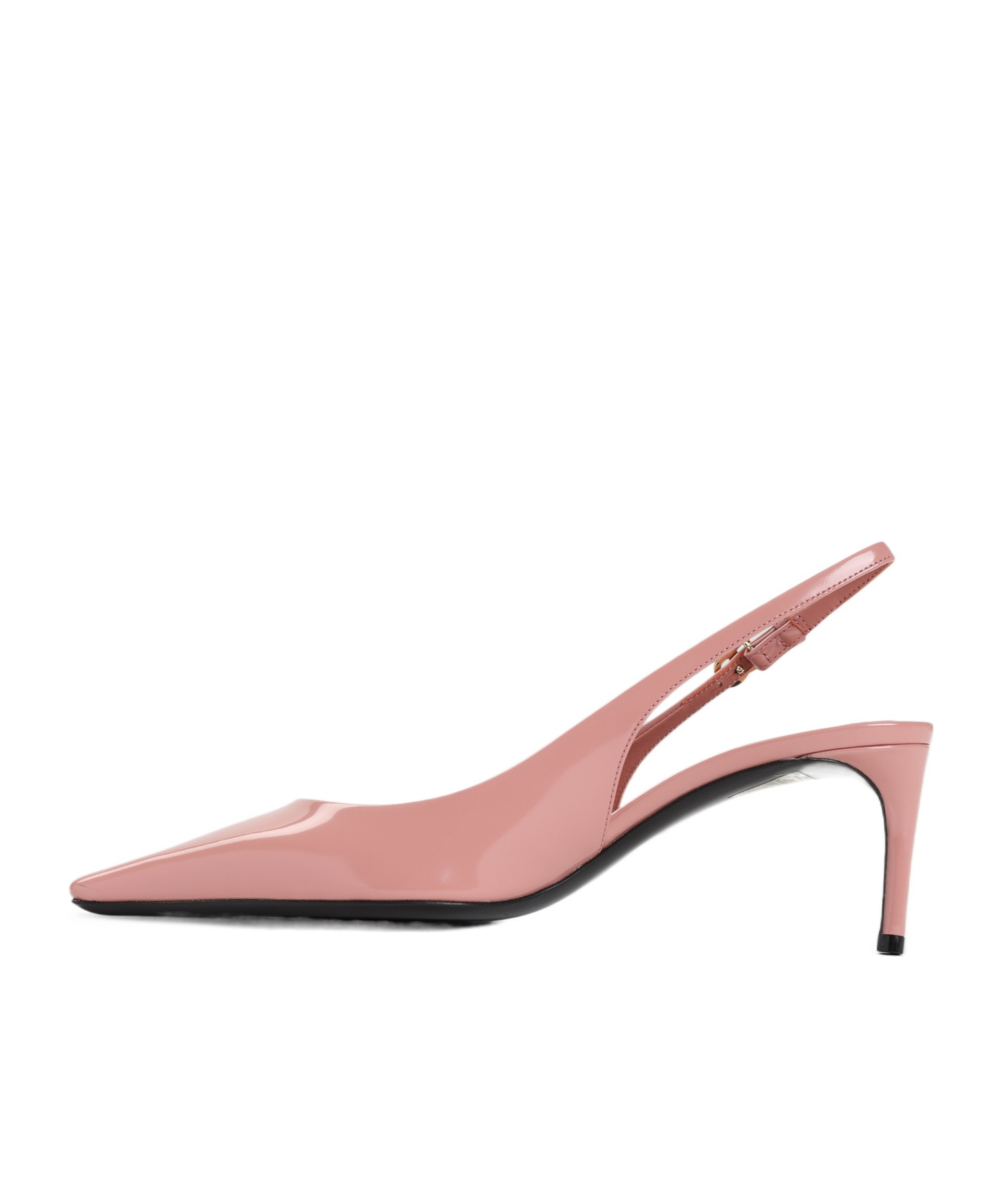 Dolce & Gabbana 70 Patent Leather Slingback Pumps In Pink