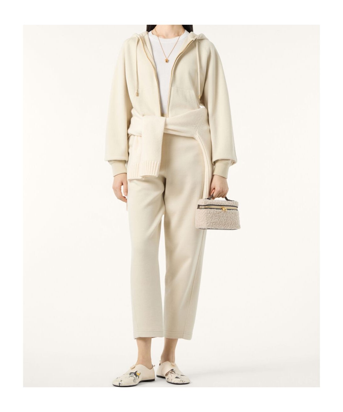 Loro Piana Viera Bomber Jacket In Neutral