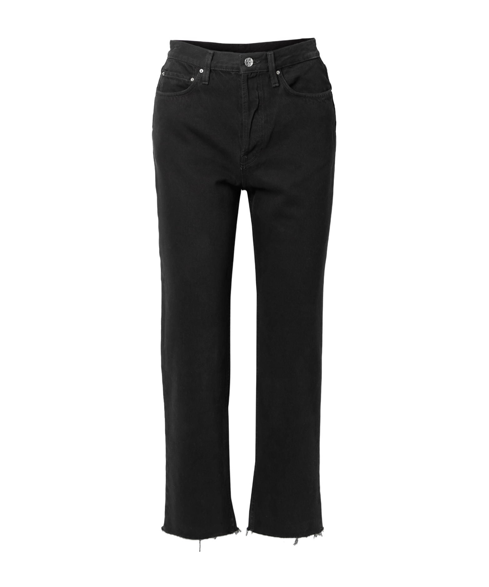 Totême Belt Loop Jeans In Black