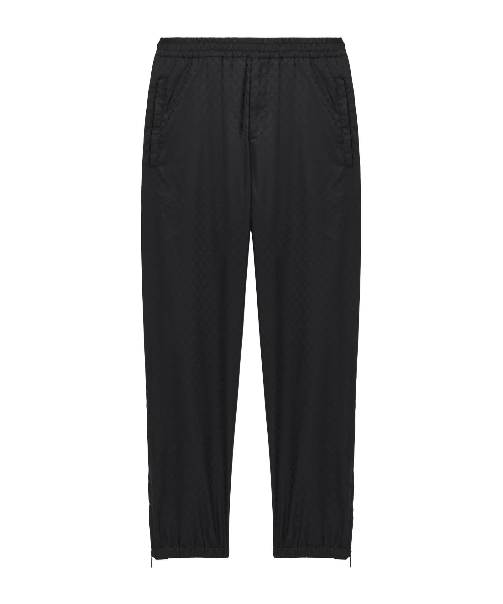Alexander Mcqueen Men's Skull Jacquard Joggers In Black In Black