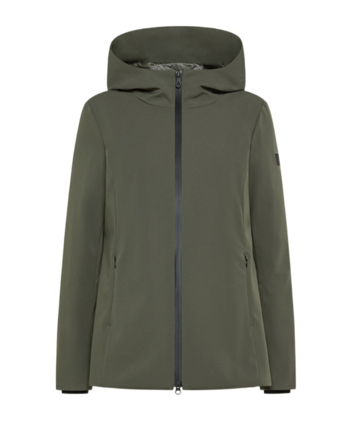 Peuterey Active Bi-stretch Nylon Jacket In Green