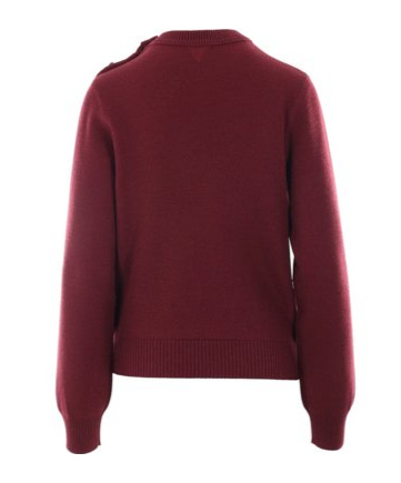 Bottega Veneta Long-sleeved Sweater In Brown