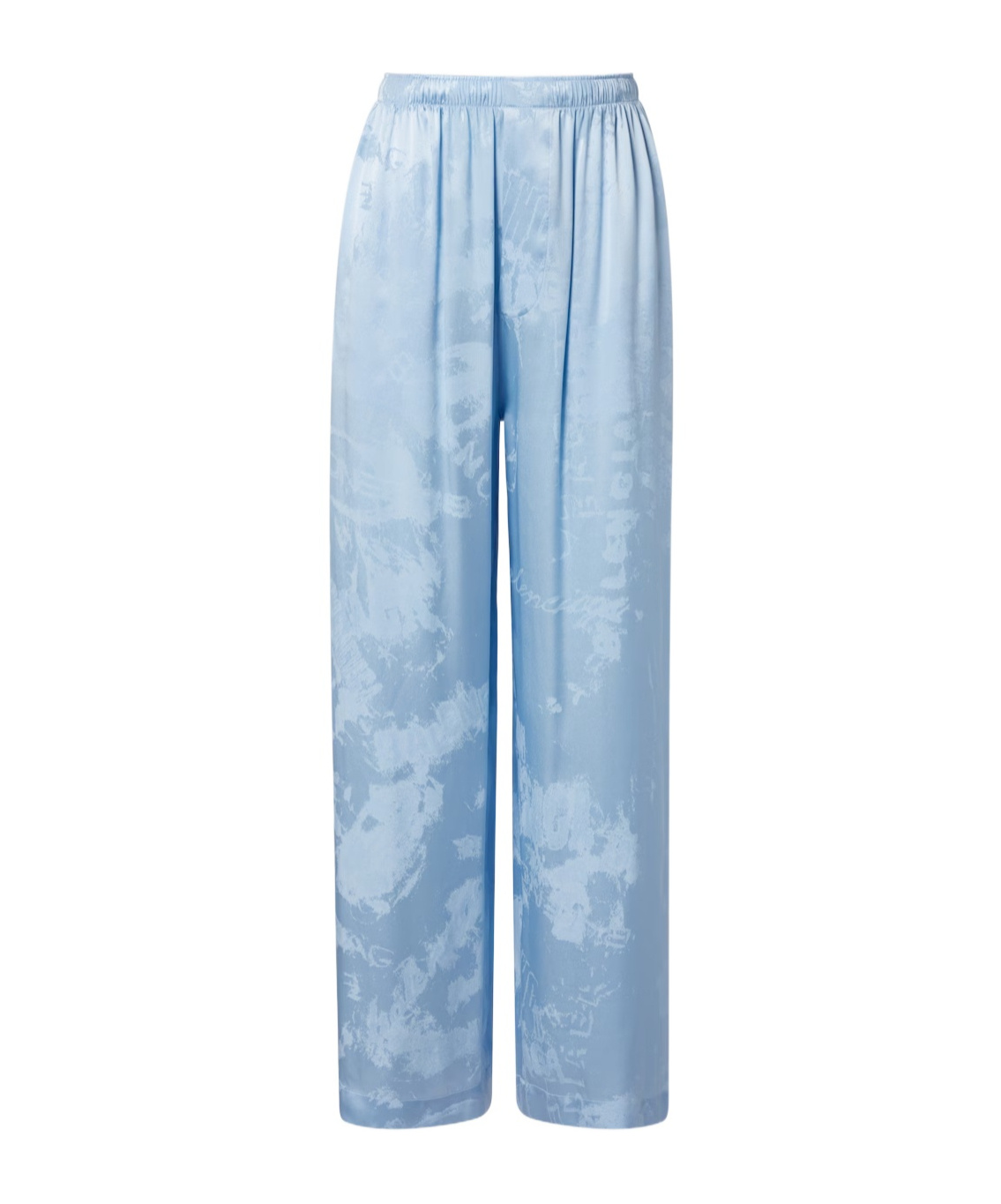 Balenciaga Wide-leg Pants In Blue