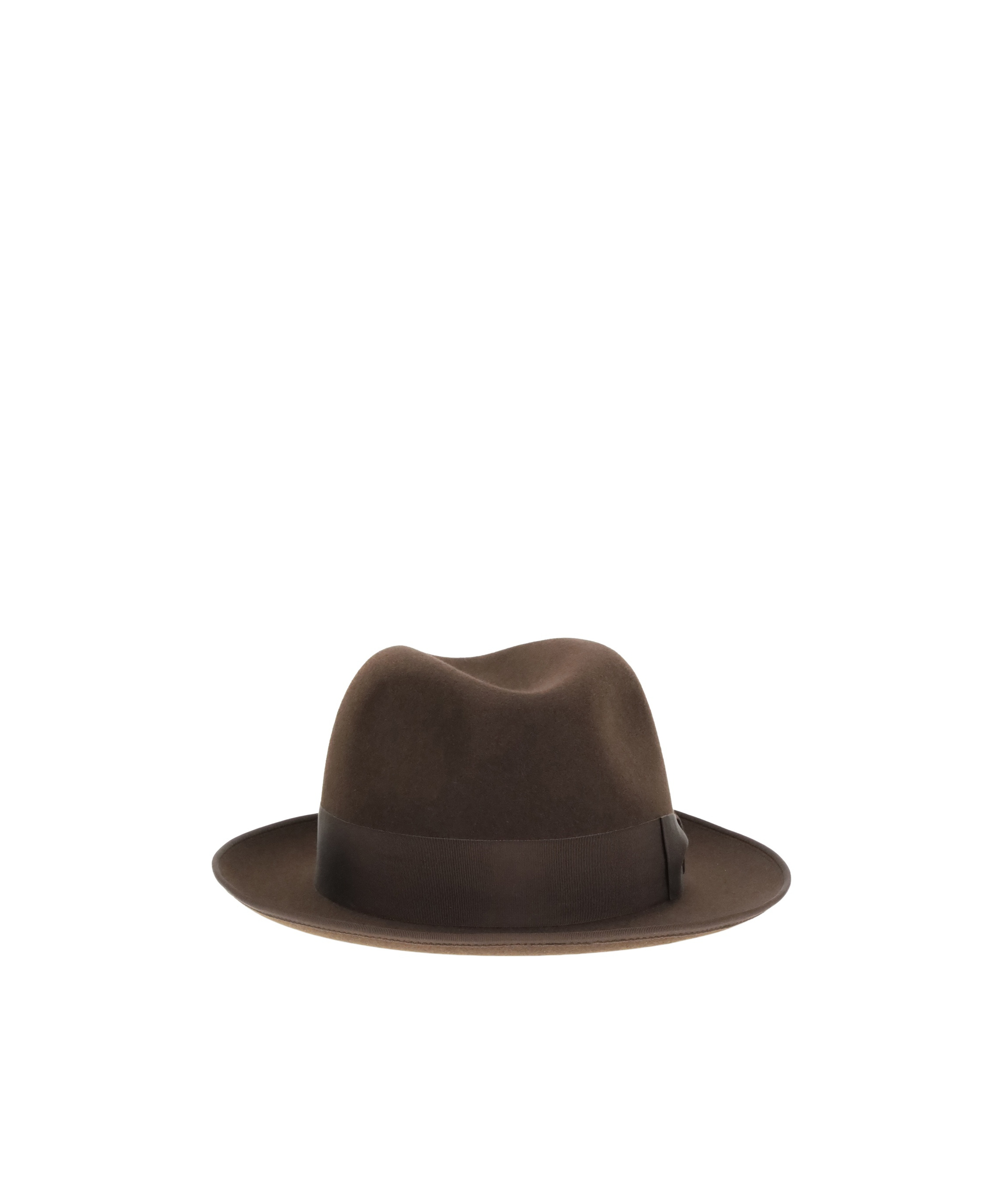 Loro Piana Men Fedora Hat In Gray