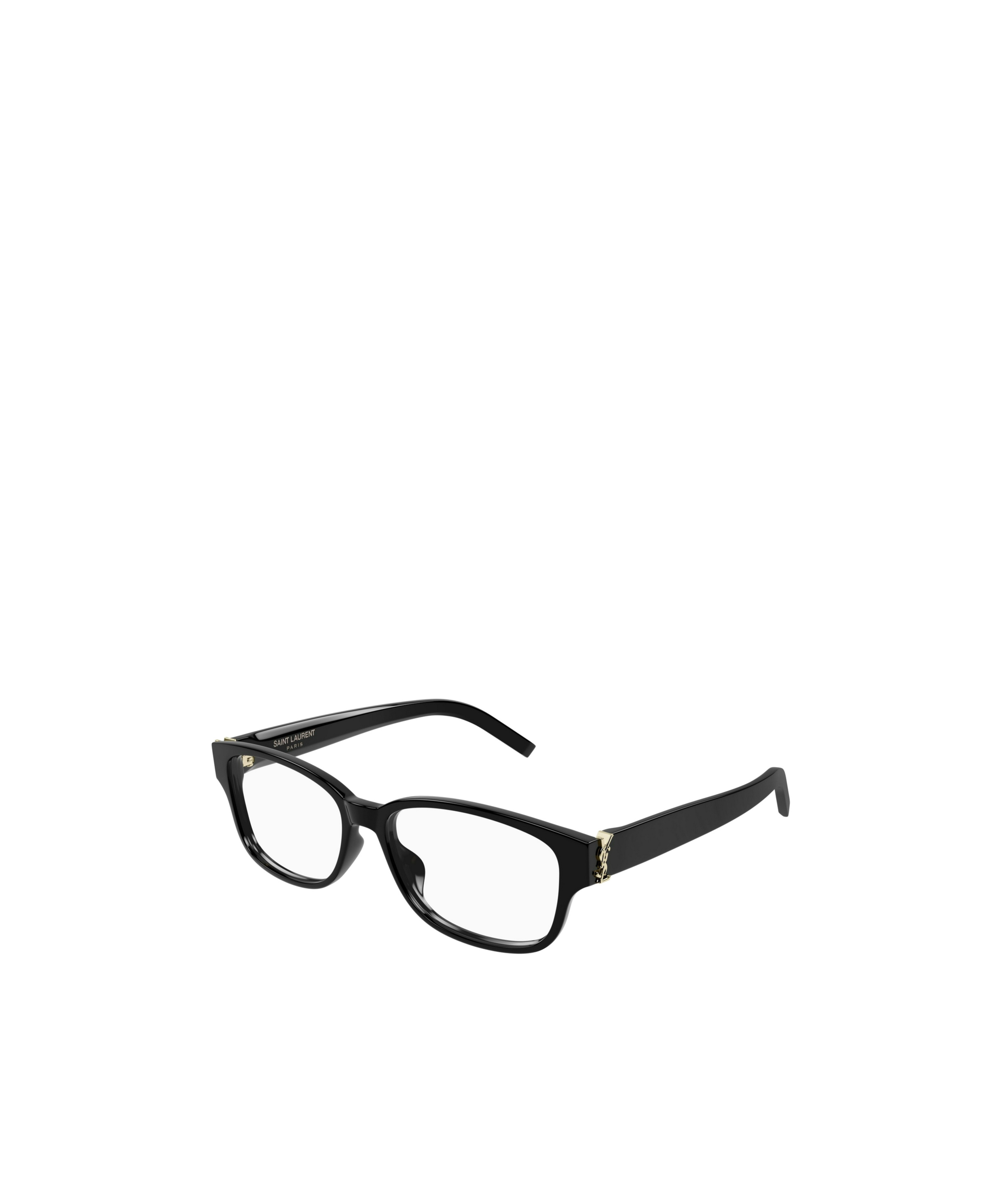 Saint Laurent Eyewear Rectangle-frame Glasses In Black