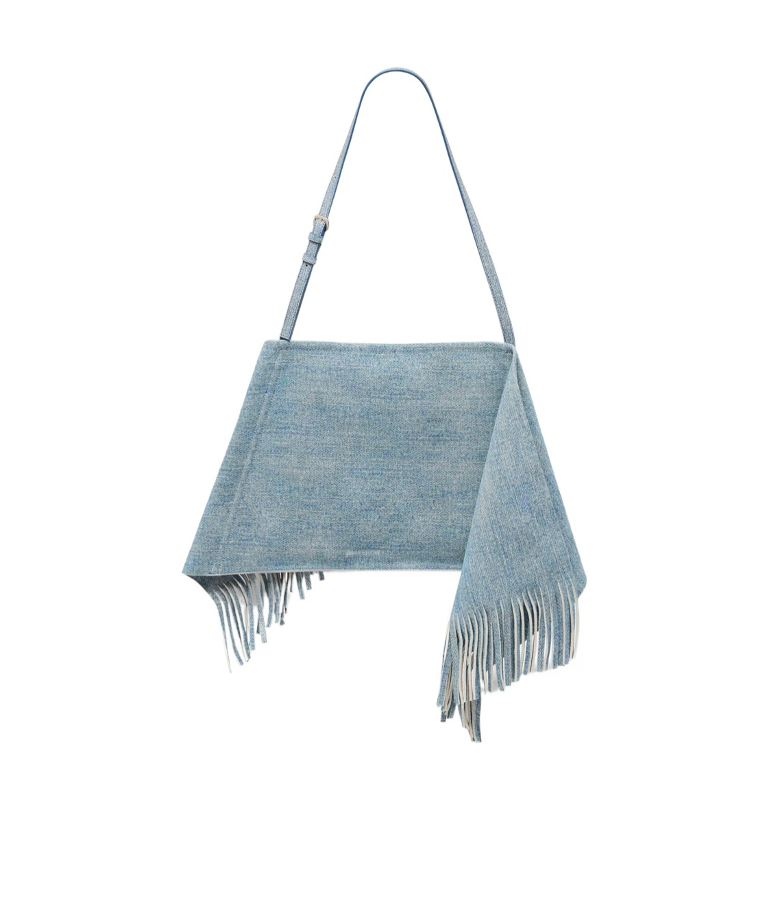 Jw Anderson Medium Scarf Shoulder Bag In Gray