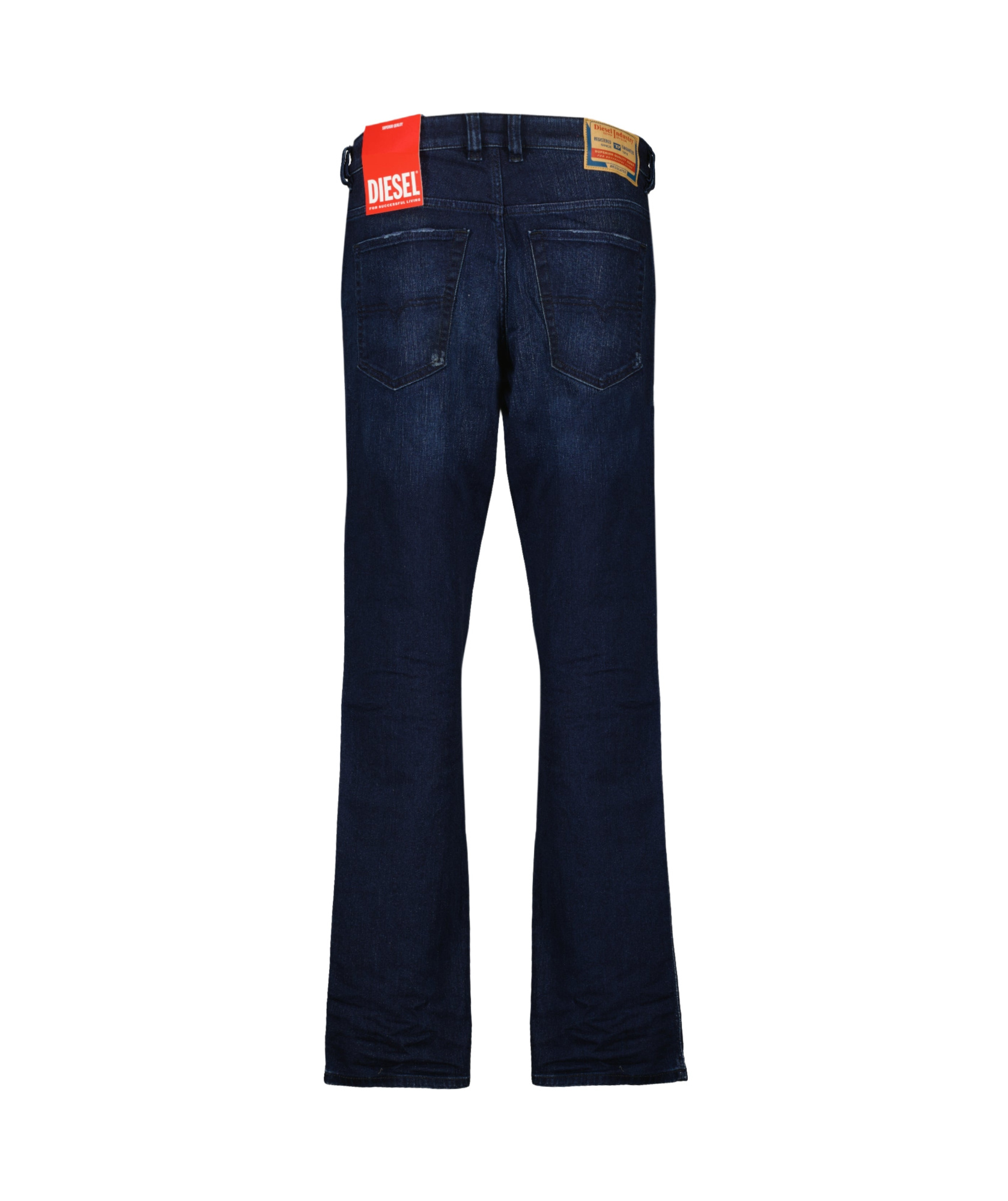 Diesel 1993 D-vyl Logo-plaque Jeans In Blue