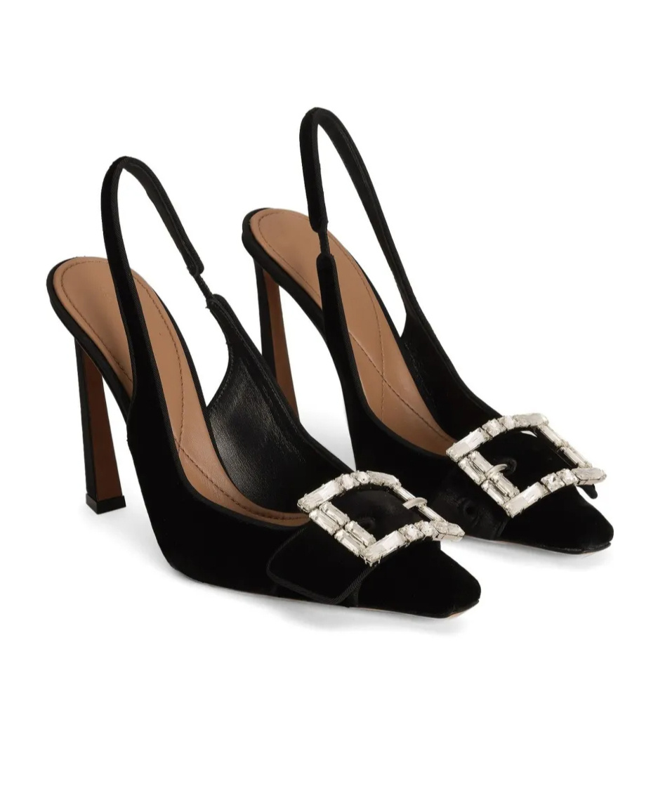 Dolce & Gabbana Buckle-detailing Pumps In Black