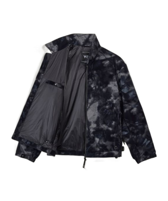 Y-3 Tie Dye Cotton Blend Vest In Black