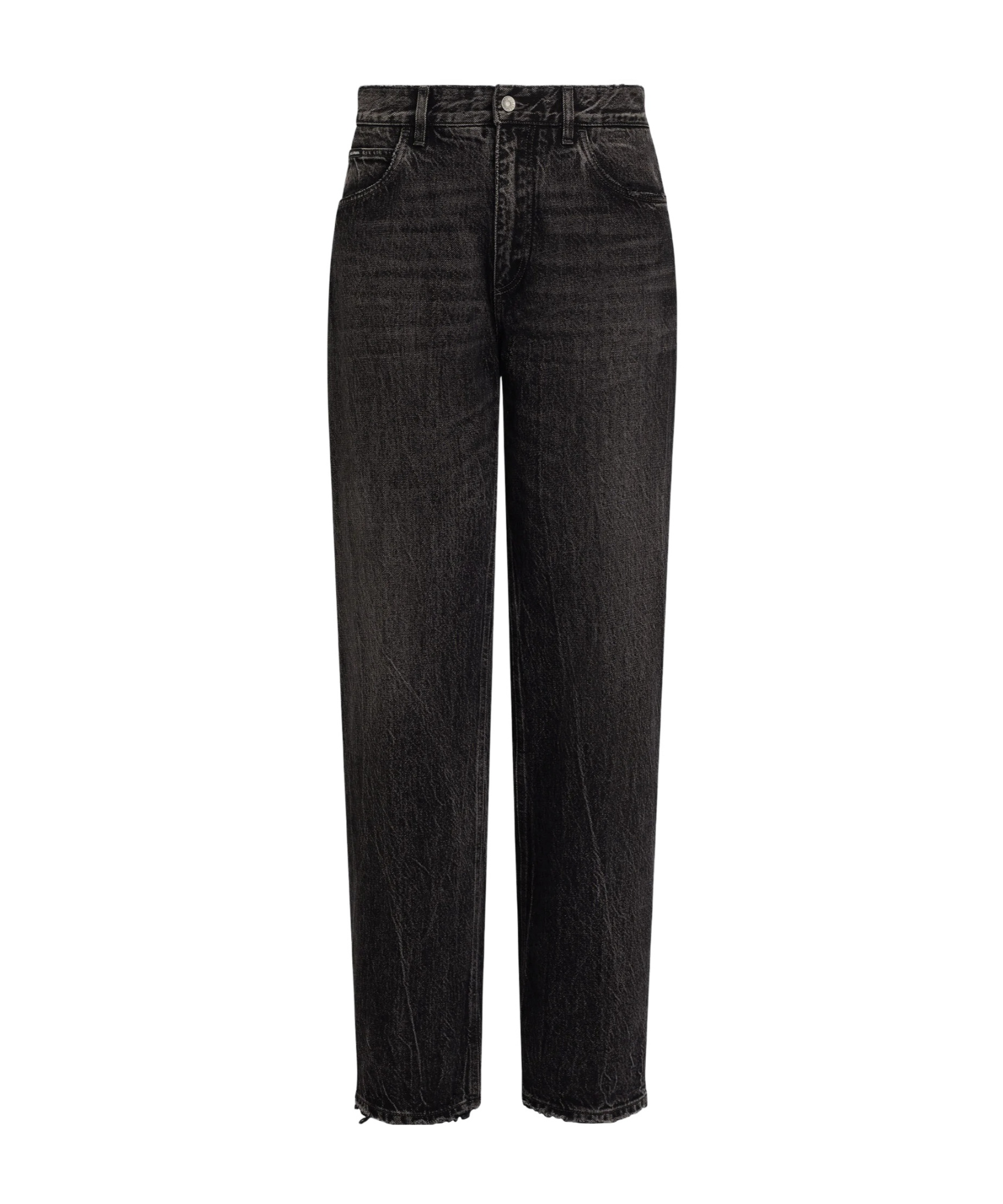 Dolce & Gabbana Straight-leg Jeans In Black