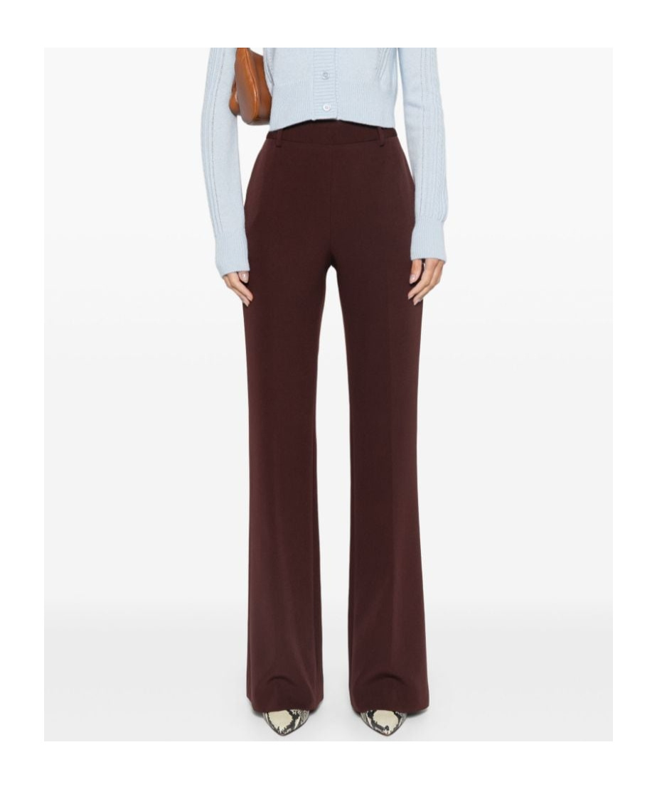 Ermanno Scervino Cady Bootcut Trousers In Black