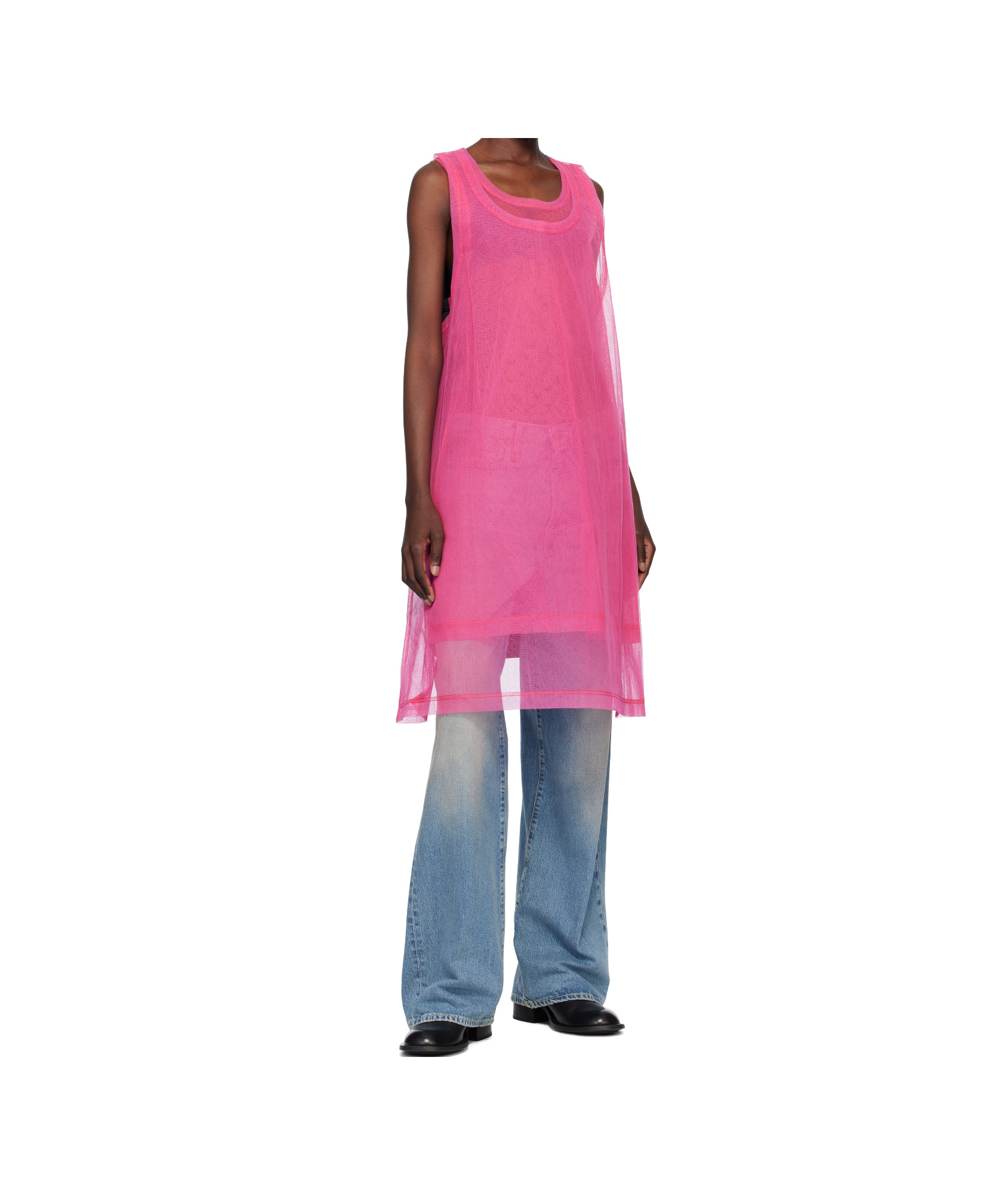 COMME DES GARÇONS TRANSPARENT TULLE VEST 
