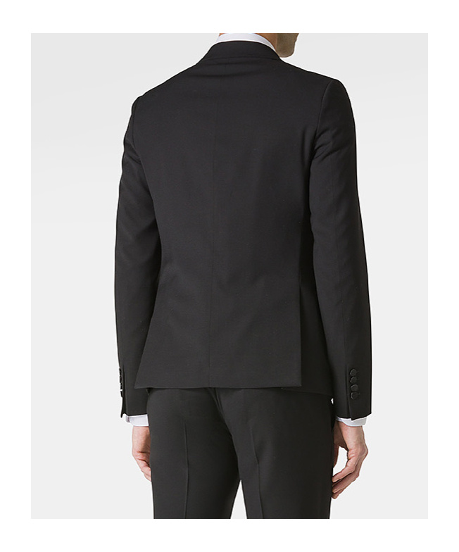 DANIELE ALESSANDRINI LONG-SLEEVED SUIT COAT